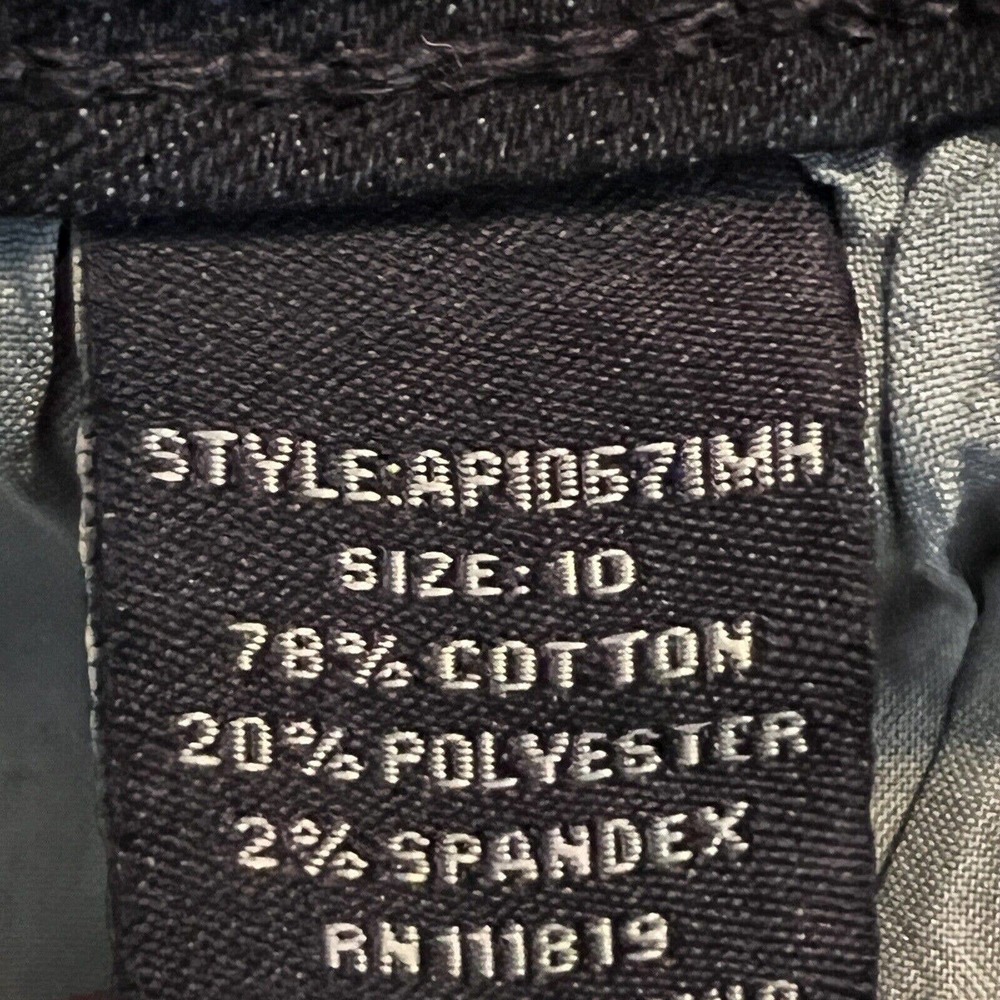 ROCK & REPUBLIC Women High Rise Skinny Ankle Stretch Blue Jeans Size 10 (29x26) - Picture 13 of 13